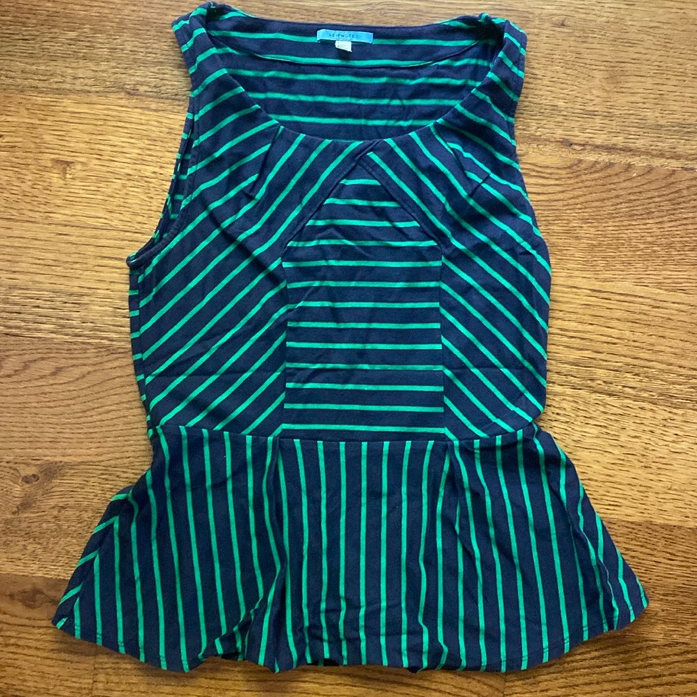 Leifnotes jersey knit tailored top